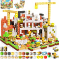 ToyUnited - 200 bloques magnéticos iluminados, bloques de construcción magnéticos, apilables, temática de construcción, STEM Montessori sensorial, regalos de cumpleaños, juguetes para niños y niñas de 3 a 12 años