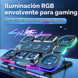 Almohadilla de refrigeración para laptop para videojuegos, 11 venti...