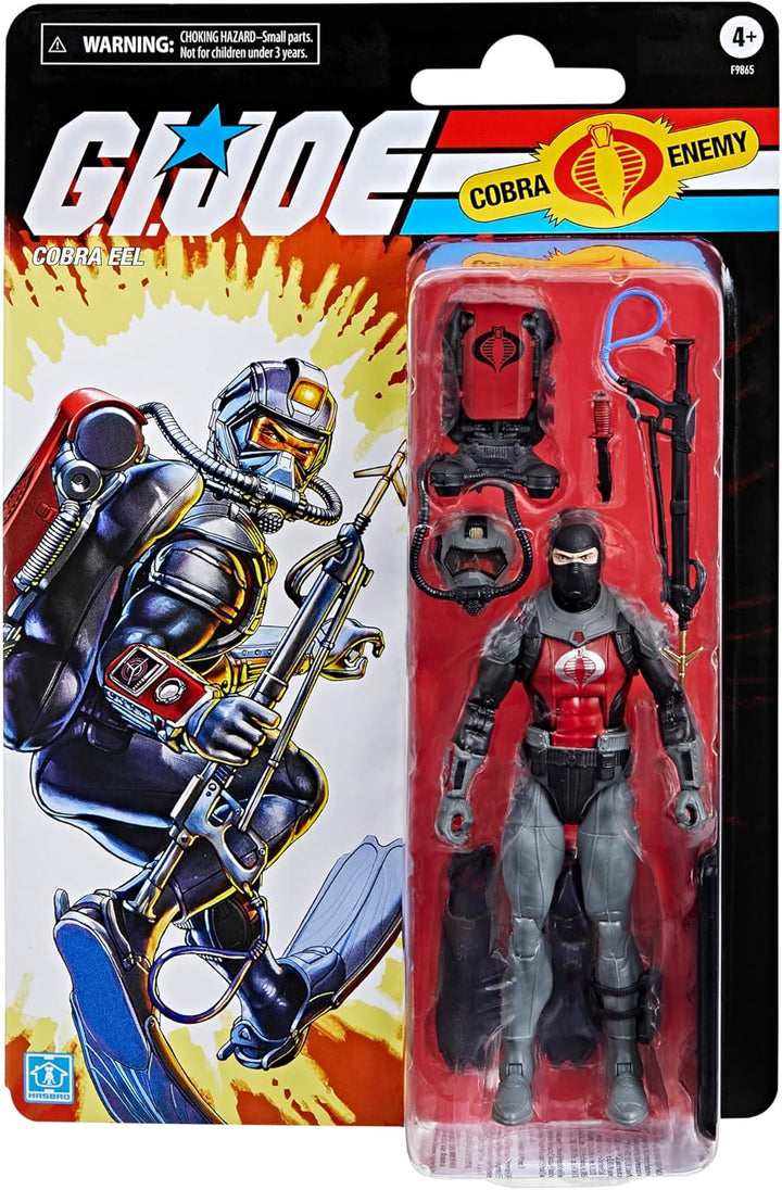 GI Joe Classified Series Retro Cardback Cobra EEL figura