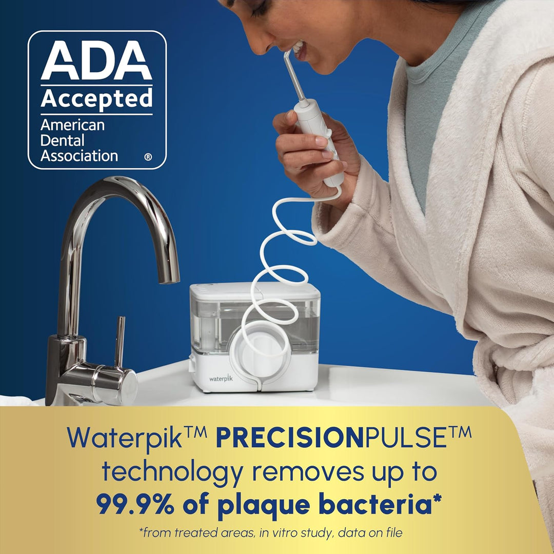 Waterpik ION - Irrigador dental profesional, recargable y portátil...