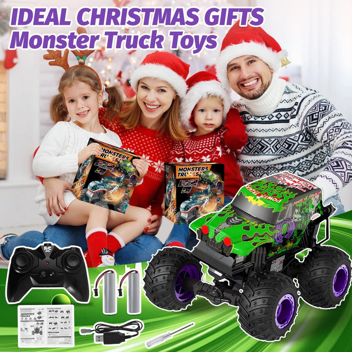 Gohero Camiones Monstruo para Niños de 4 a 7 años, Camiones Monstru...