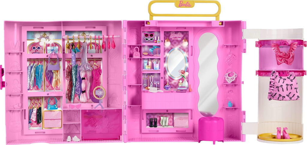 Barbie Spin & Style - Juego de armario y vestidor, nuevo para 2026