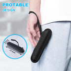 Clicker de presentación con estuche, presentador inalámbrico remoto Powerpoint Clicker, con bolsa de almacenamiento protectora