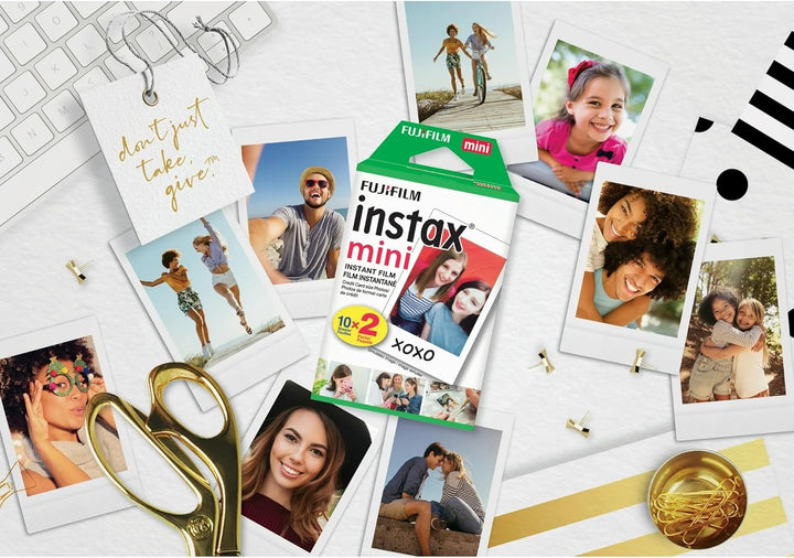 Fujifilm Mini Instant Film (Blanco) para cámaras Mini 8, 9, 11, 12,...