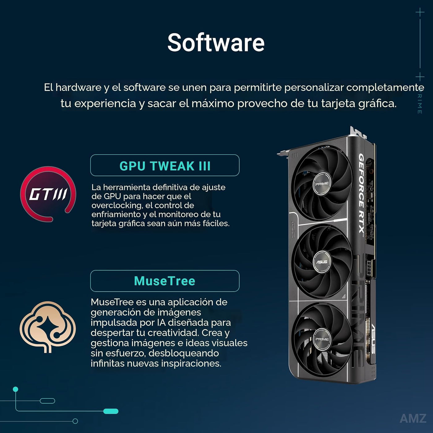 Tarjeta gráfica para juegos ASUS Prime GeForce RTX 5060 Ti de 16 GB...