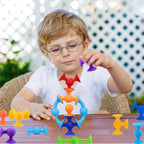 TOYARA Juego de construcción de juguetes de ventosa de 48 piezas