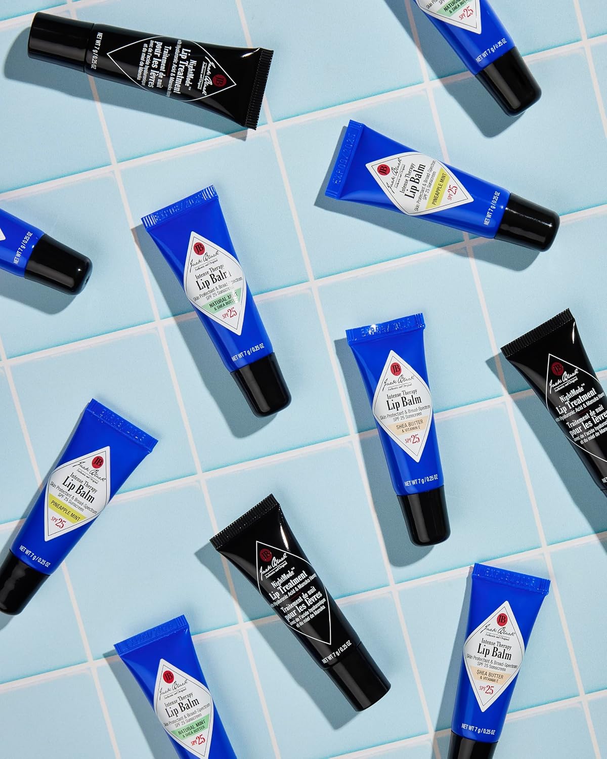 Jack Black Bálsamo labial Intense Therapy, 0.25 onzas, protección s...