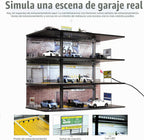 Vitrina de coche fundido a troquel de 4 niveles a escala 1/64