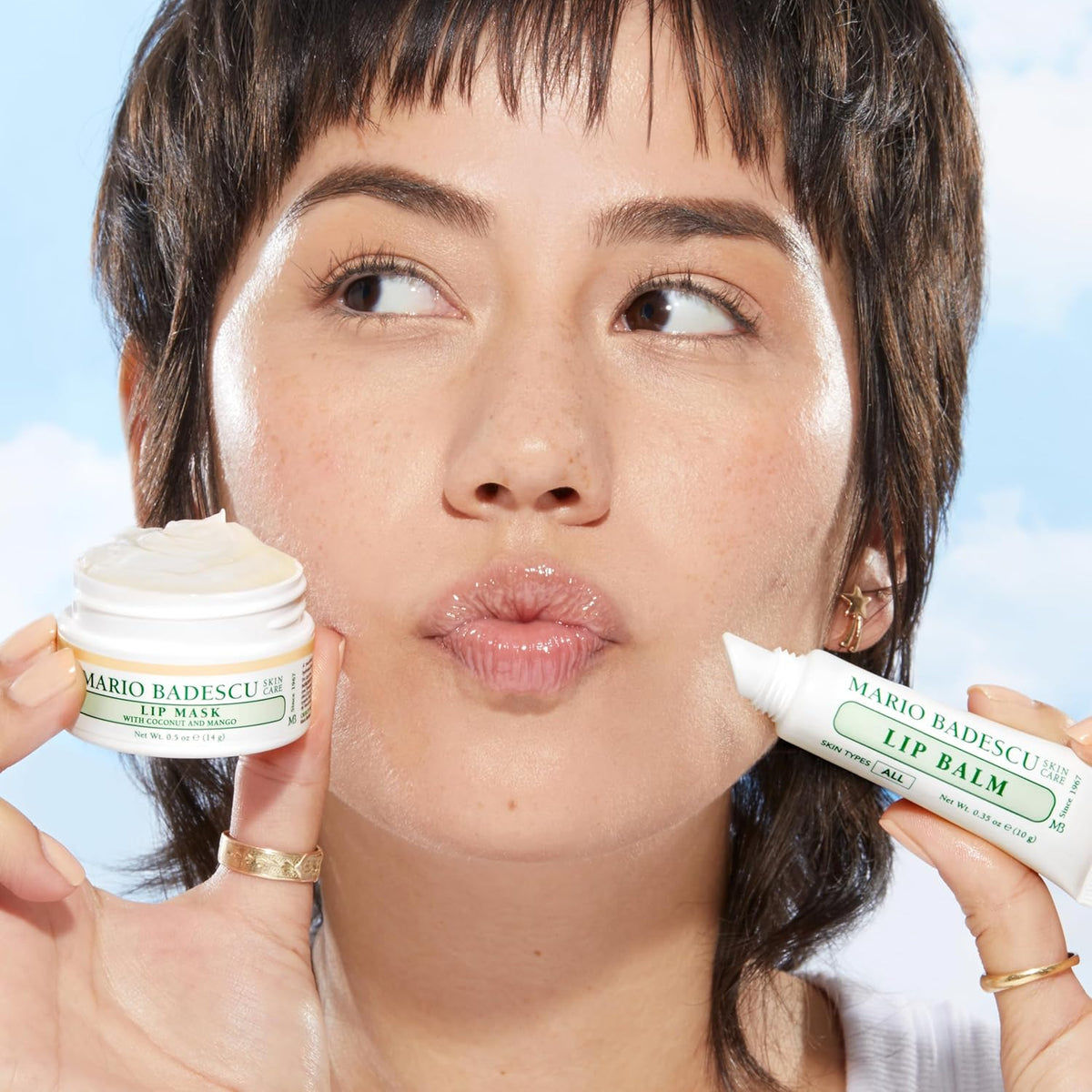 Mario Badescu Máscara labial, tratamiento de labios durante la noch...