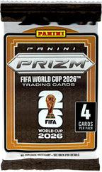Panini Prizm World Cup Soccer 2026 - Caja de valor, exclusiva de tarjetas