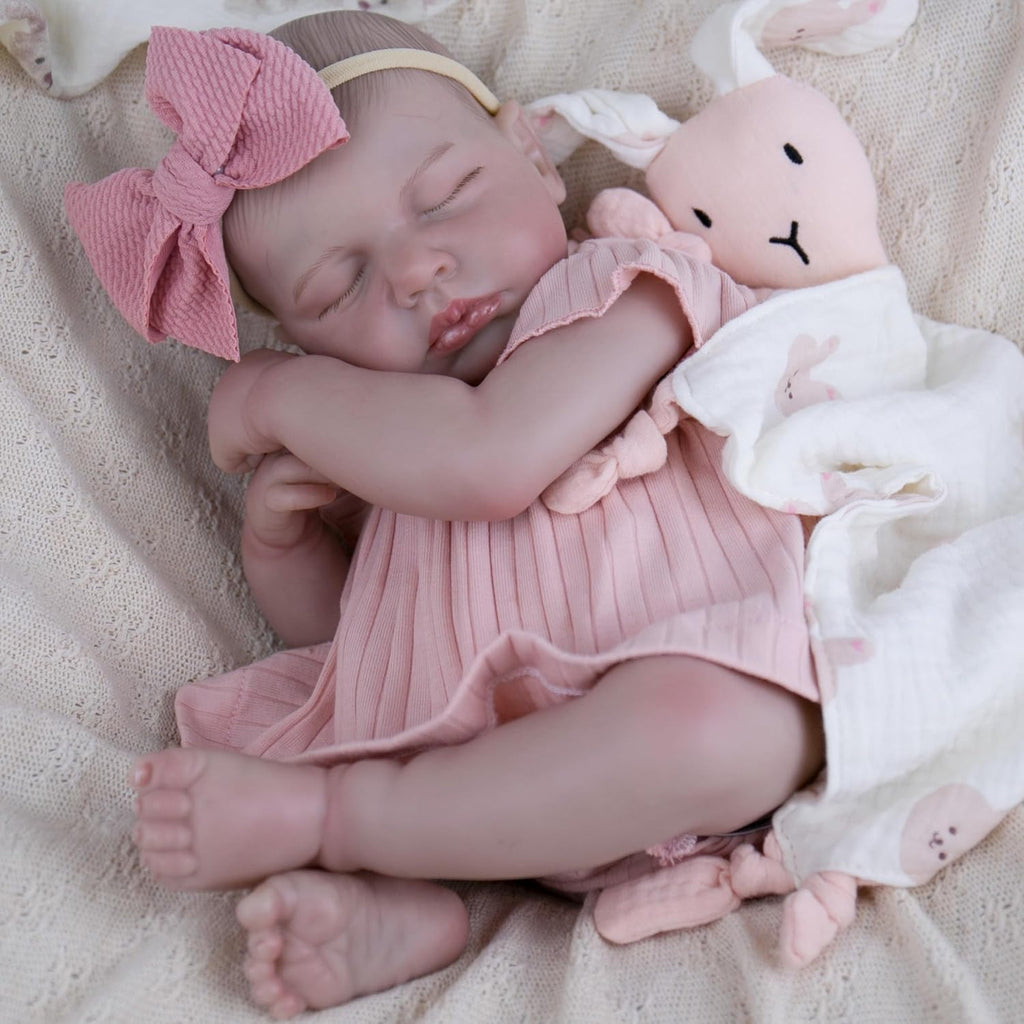 Milidool Muñecas de bebé Reborn – Muñeca realista de vinilo