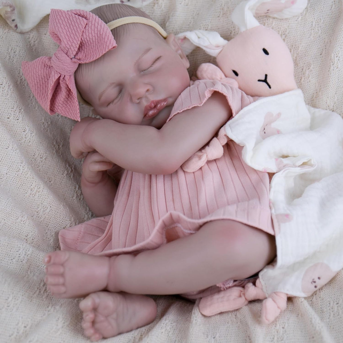 Milidool Muñecas de bebé Reborn – Muñeca realista de vinilo