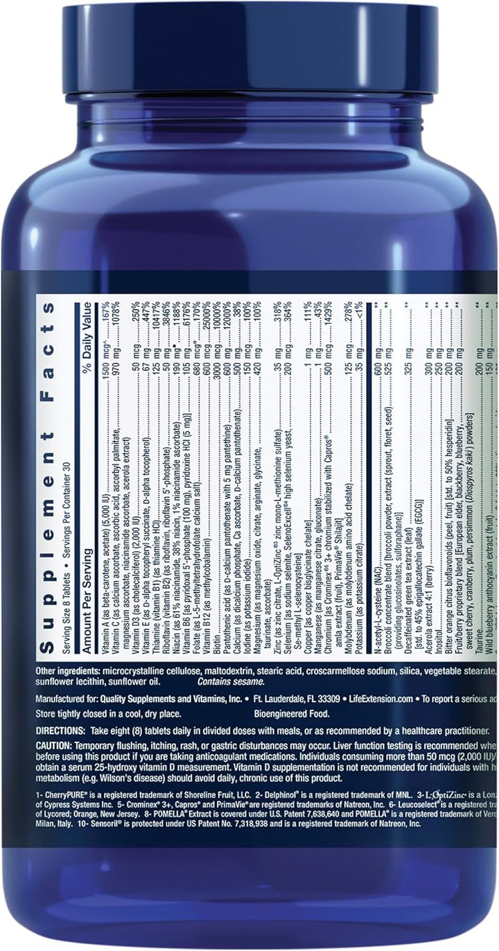 Life Extension Mix Tablets - Suplemento de vitaminas de alta potenc...