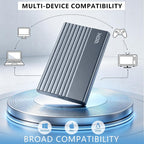 Disco duro externo de 1 TB, USB 3.0 para PC, Mac, computadora de escritorio, portátil, teléfono inteligente, PS4, Xbox