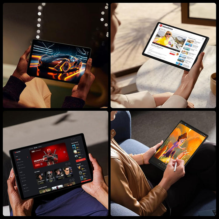Tableta 2026 con teclado, lápiz óptico y mouse, tabletas Android 15...
