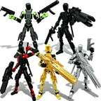 Titan 13 Action Figure,Lucky Robot 13 Multi Jointed Movable Toy