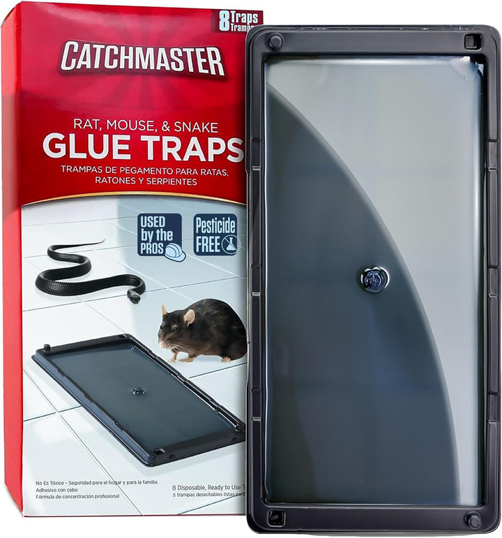 Catchmaster Trampas para ratas, serpientes y ratones 8Pk, grandes t...