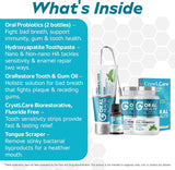 Kit de Cuidado Dental 6 en 1 Productos de Higiene Bucal para Adulto...