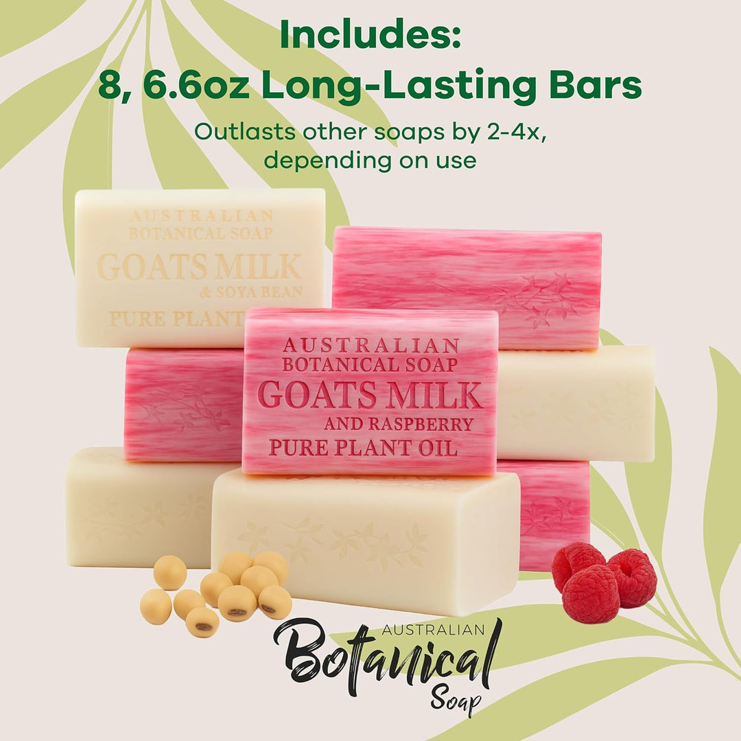 Australian Botanical Soap, Jabón Clásico de Leche de Cabra y Leche...