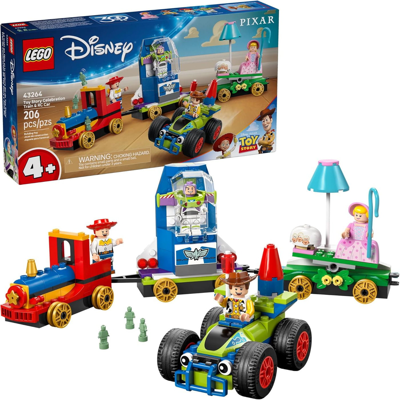 LEGO Disney and Pixars Toy Story Celebration Train RC Car