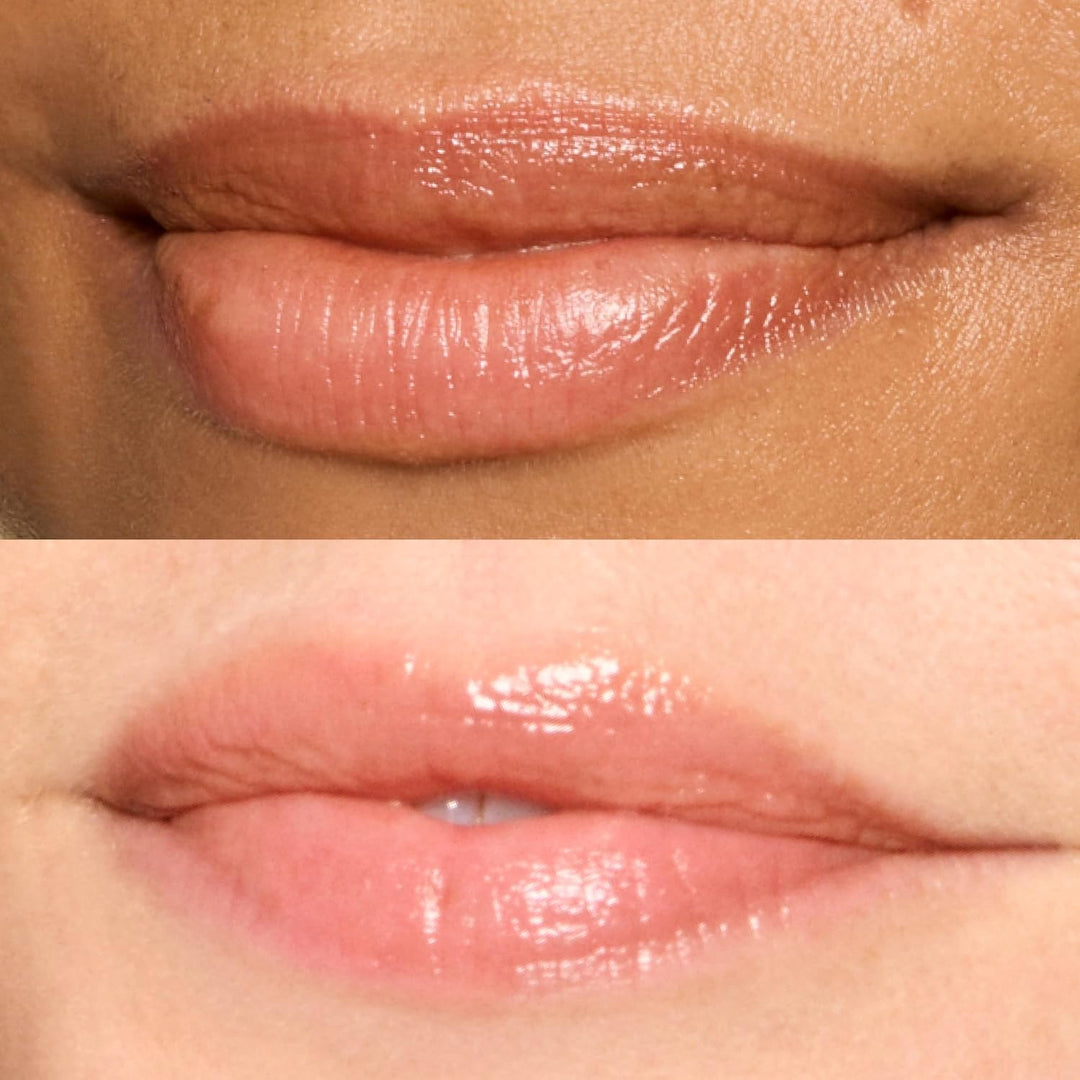 Honest Beauty Bálsamo labial hidratante vegano con color, rico en a...