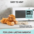 Highland Cow - Animal de peluche apto para microondas, almohadilla...