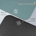 PAIDU Esterilla de yoga plegable para fitness, extra gruesa de 2/5 pulgadas (0.394 in) | TPE antideslizante certificado SGS | 75 x 26 pulgadas extra larga | portátil y fácil de almacenar | para yoga