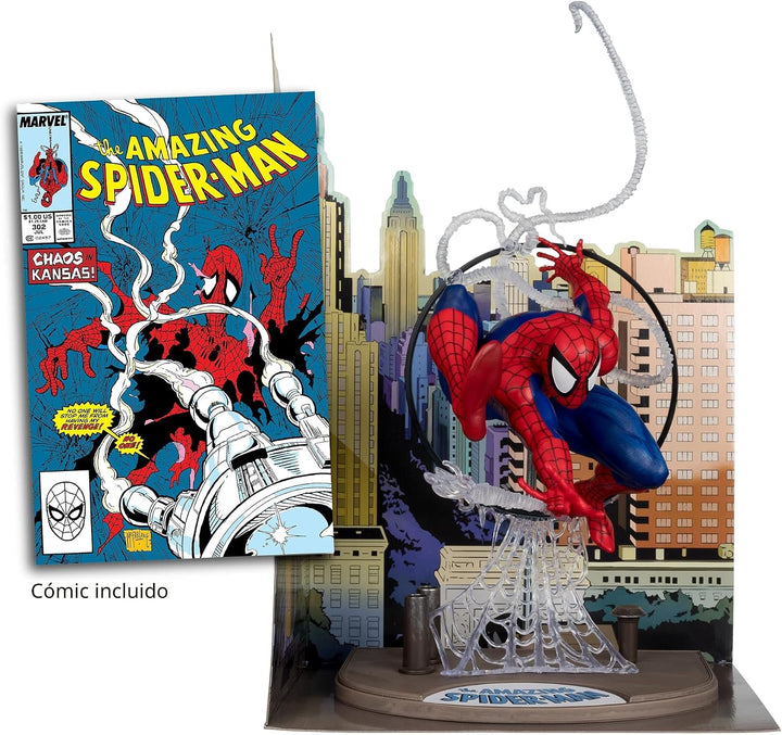 McFarlane Toys - Figura posada de Spider-Man de Marvel a escala 1\/...