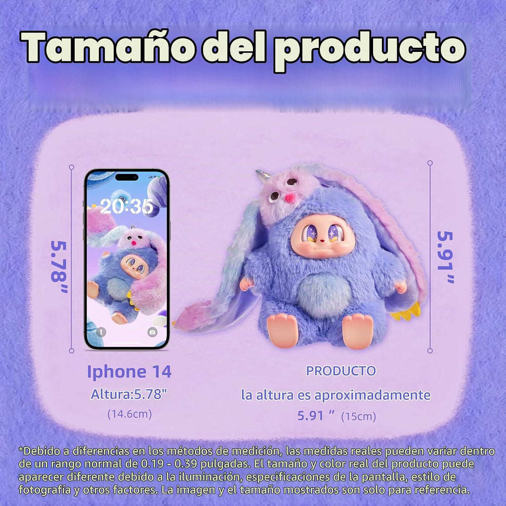 POP JOY Peluche Blindbox Monster Cupa - Llavero de peluche (al azar 1)