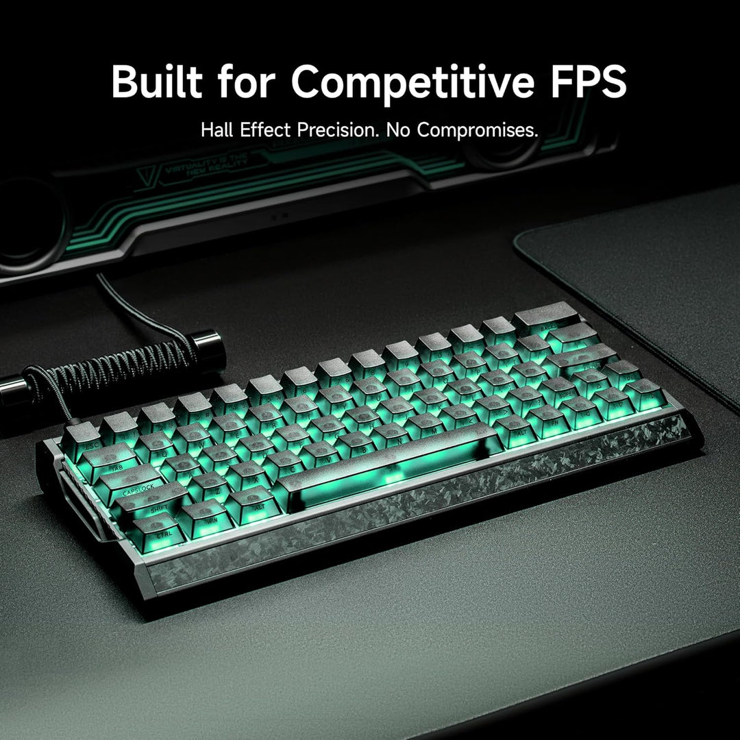IQUNIX Teclado EV63 Hall Effect Gaming 60% | Interruptor magnético...