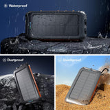 Cargador solar Banco de energía 49800mAh Cargador de teléfono solar...