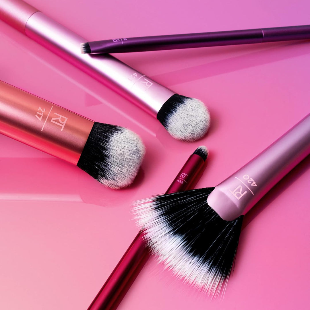 Real Techniques Artist Essentials - Juego de brochas de maquillaje,...