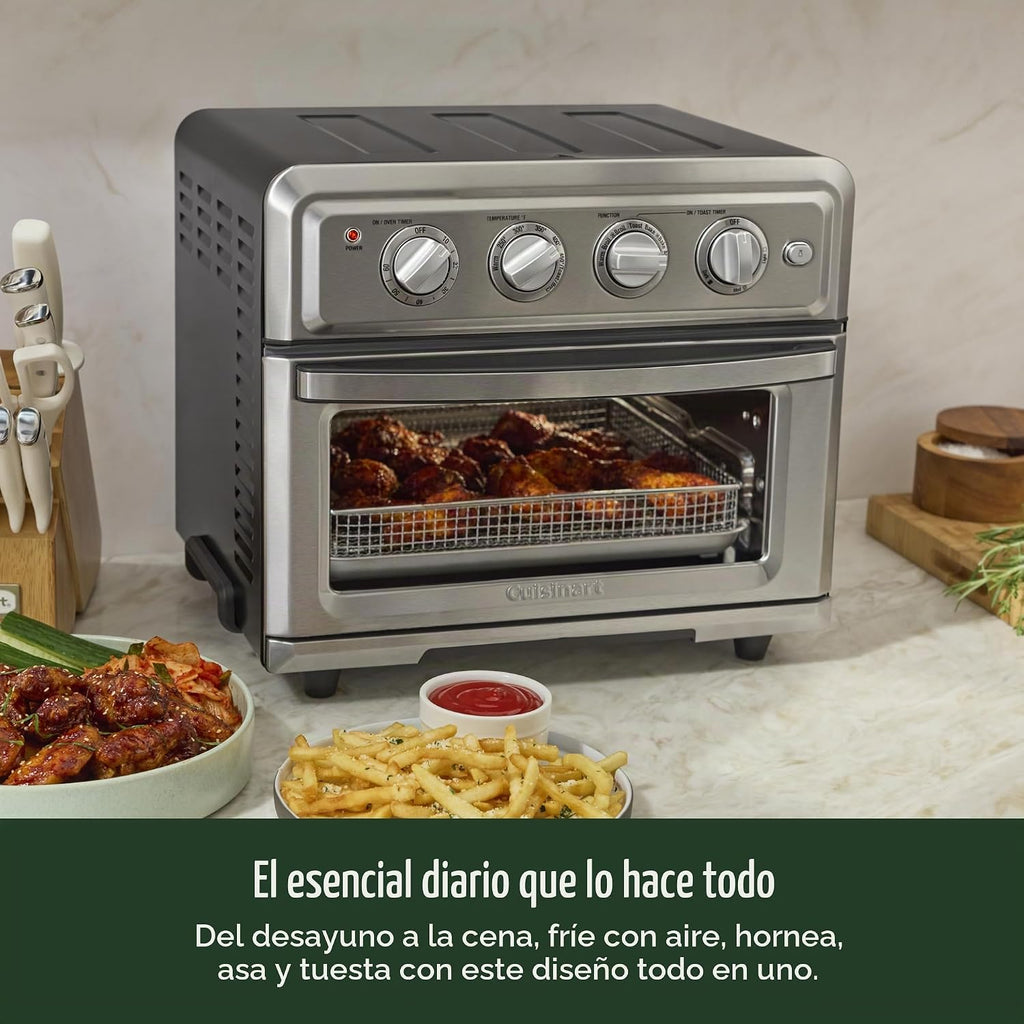 Cuisinart Combo de horno tostador y freidora de aire, encimera, 7 en 1