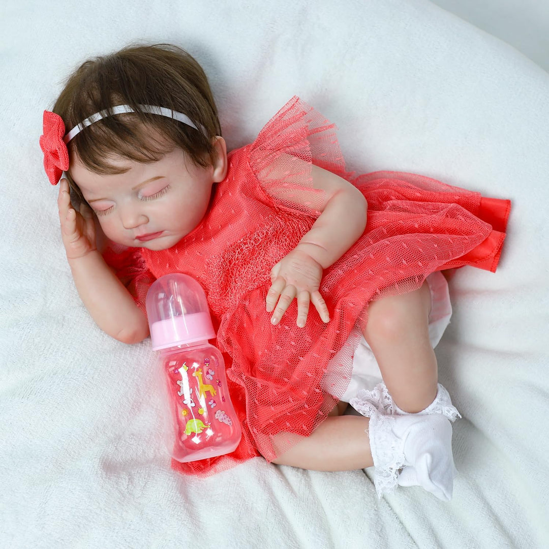 SCOM Muñecas Bebé Reborn Niña de 20 Pulgadas, Recién Nacida Realist...