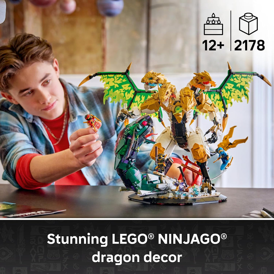 LEGO NINJAGO Batalla Ultradragón 71872 | Juguete de construcción co...