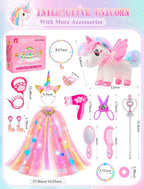 SOLIEHOO Juguetes de unicornio para niñas de 4 a 6 años, regalos de...