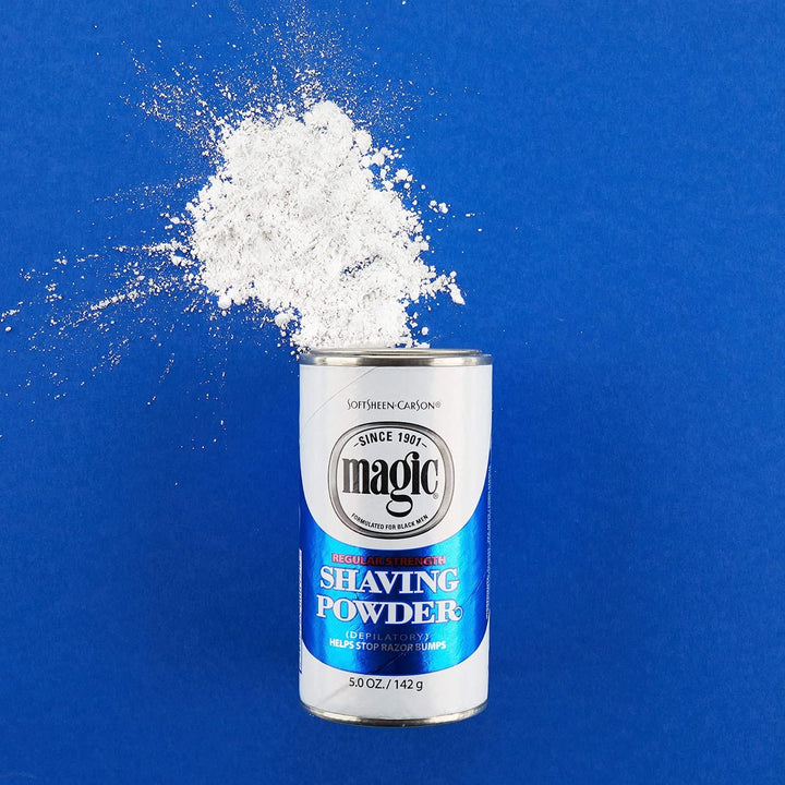 Magic Soft Sheen Carson Magic - Polvo de afeitar de fuerza regular,...