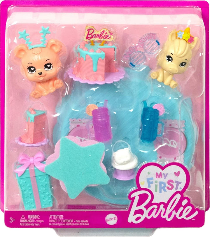 Barbie Accesorios Para Preescolares, Cumpleaños, Mi Primero Barbie