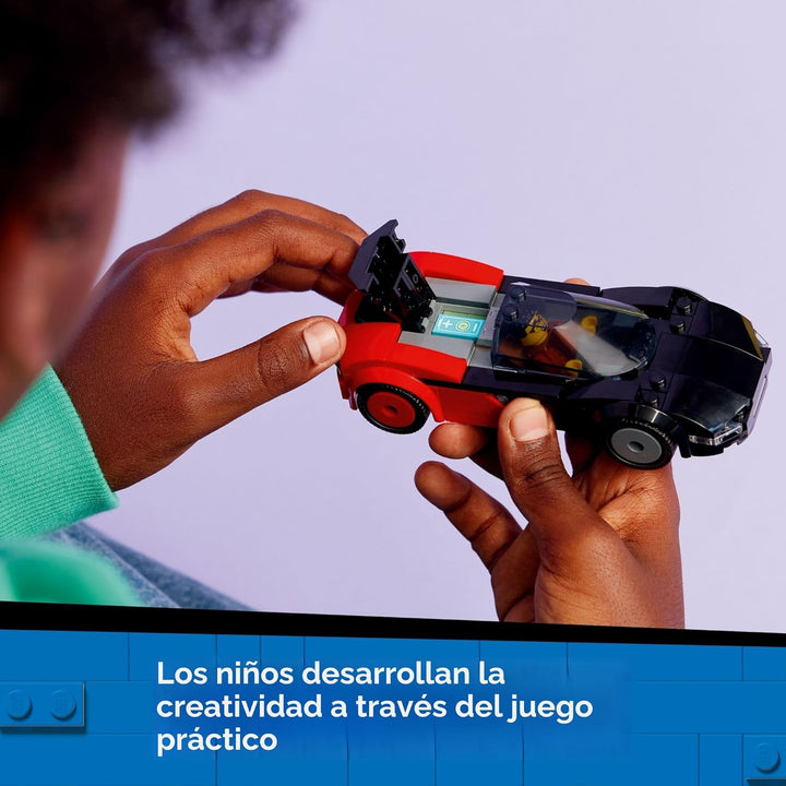 LEGO City EV Supercar - Juguete de construcción para niños, juego d...