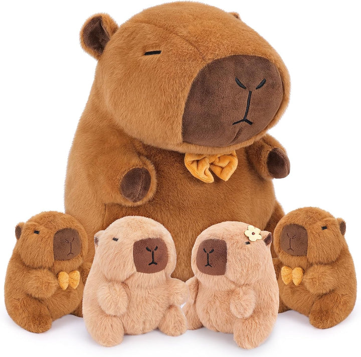 Achwishap Capybara - 5 peluches de Capybara con 4 peluches de Capyb...