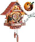 ROKR Rompecabezas de madera del reloj del cuco de la Navidad 3D