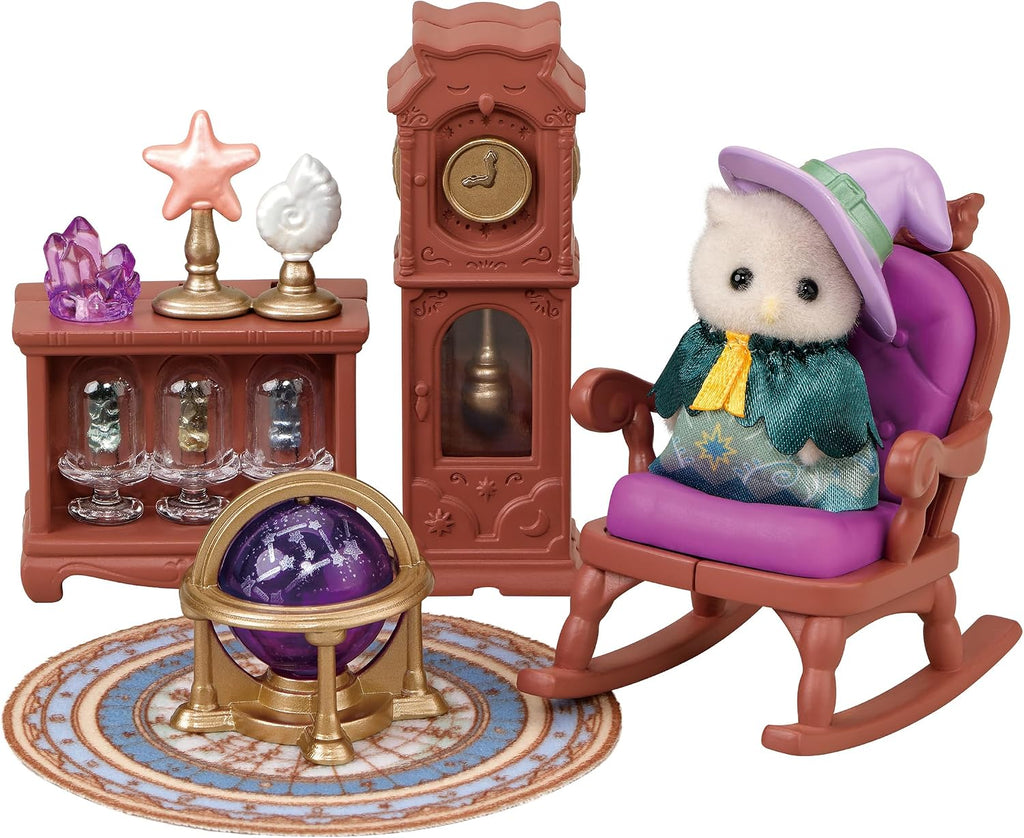 Sylvanian Families Sala de Búhos - LT-02 Aprobado por ST LT-02 Juguete de casa de muñecas LT-02 para niños a partir de 3 años por Sylvanian Families EPOCH Epoch