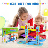 Juguetes Montessori para niños pequeños juguete de pista