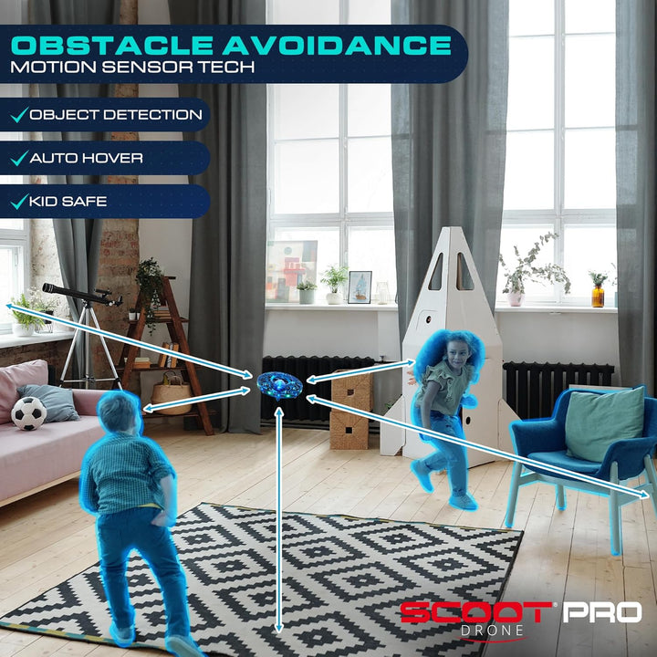Force1 Scoot Pro - Dron de mano para niños o adultos, mini drones c...