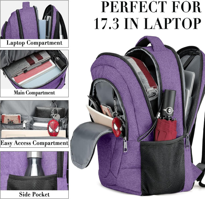 Mochila BIKROD para mujeres y hombres, mochilas extra grandes para...