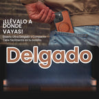 Funda para iPhone 15 con Soporte Compatible con Magsafe de Cuero PU Delgado y TPU Duradero a Prueba de Caídas Soporte Magnético Plegable Funda Protectora para Teléfono con Protector de