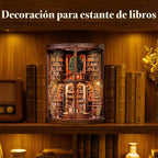 Kaayeewood Kit de rincón de libros, rompecabezas de madera 3D para adultos