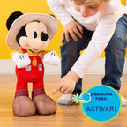 Disney Jr. Mickey Mouse Clubhouse Hoedown Throwdown Peluche con Funciones de Mickey Mouse
