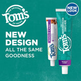 Tom's of Maine Whole Care Pasta de dientes natural con flúor, c...