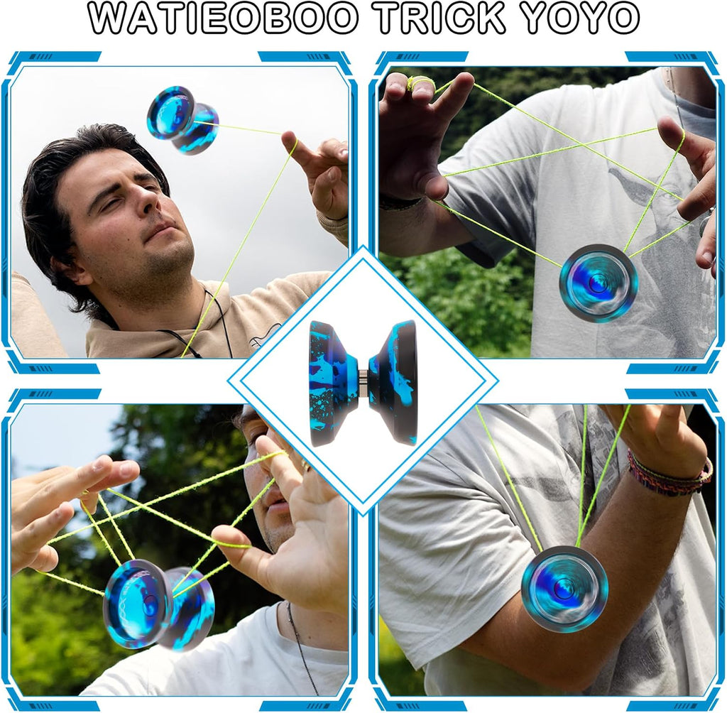 C130 Metal YoYo - Conjunto de yoyó sensible y no sensible
